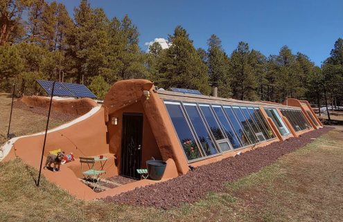 An artist’s viral Colorado Earthship is for rent on Airbnb