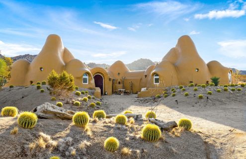A Star Wars-esque dome home has hit the market in California