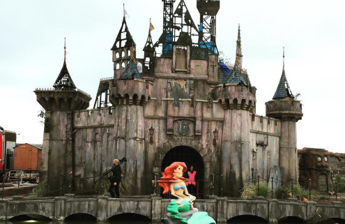 First look: Banksy’s Dismaland park in Weston-Super-Mare