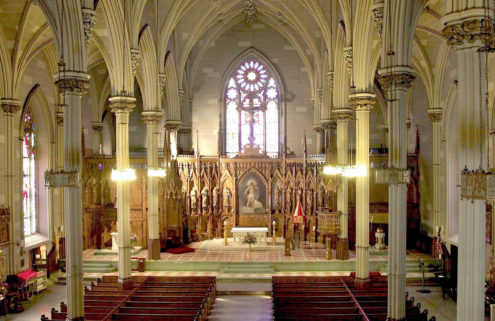 A crypt inside St Patrick’s Old Cathedral in New York could be yours – for $7m