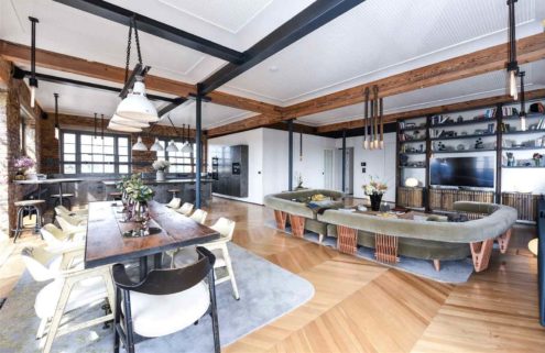 This Victorian warehouse loft in London has a musical past