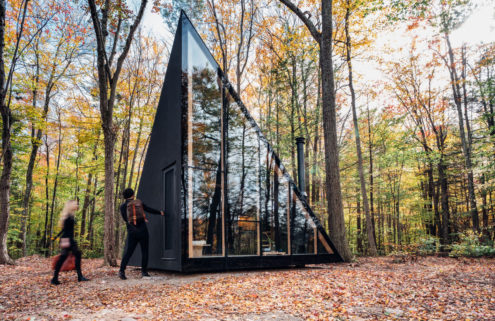 BIG’s compact New York cabin joins the tiny house trend