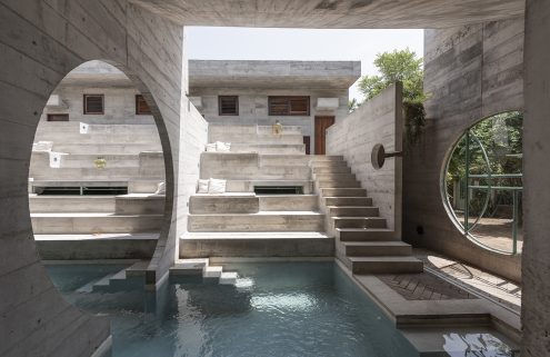 Ancient cisterns and Oaxacan temples inspire this brutalist Puerto Escondido retreat