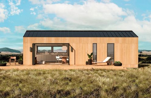 Dwell teams up with Norm Architects to launch its own cabin line