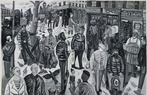 Tales of the City: artist Ed Gray’s paintings of London celebrate everyday encounters