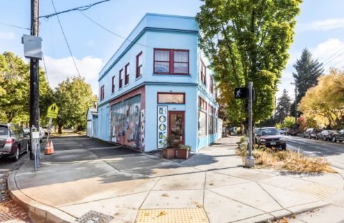 Live/work bookshop hits the market in Portland for $1.5m