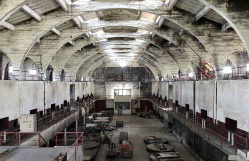 Vast ‘Brutalist’ warehouse lists for €550k in France’s Saint-Emilion