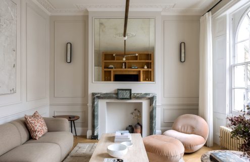 This North London maisonette is custom tailored down to the paint colours