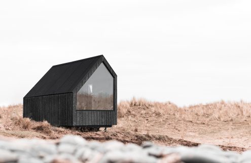 Koto designs a minimalist sleep cabin for hotels