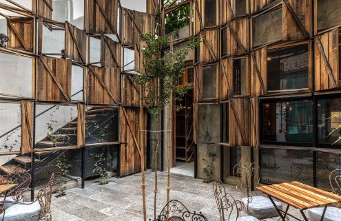 Moshu Treehouse transforms one of Buenos Aires grand homes into a magical dining hub
