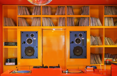 Bandung’s Peels Records is a sound bar with a retro 1970s vibe