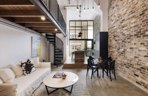 Revamped Sydney loft with industrial bones is headed for auction