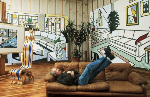 Roy Lichtenstein’s studio is donated to the Whitney Museum