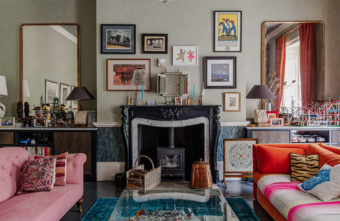 Maximalist Bath townhouse lists for £2.75m
