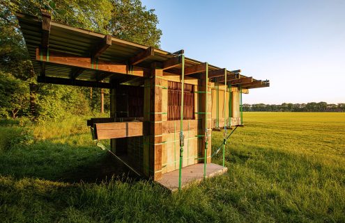 This Netherlands hotel ‘shack’ takes reuse and repurpose to the next level