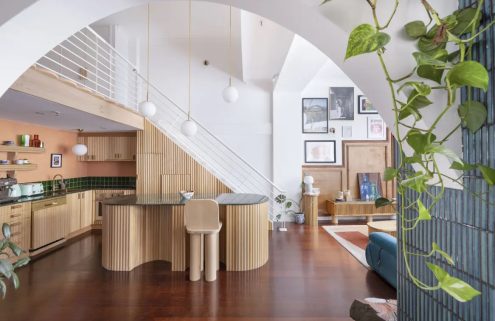 A jewel-coloured Sydney loft designed by JFORM heads to auction
