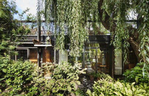 Philip Pank’s courtyard London home is for sale