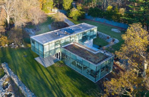 Cantilevered home in upstate New York lists for $4.9m