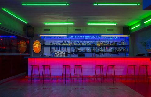 Uncle Tan’s Drinking House is a neon playground