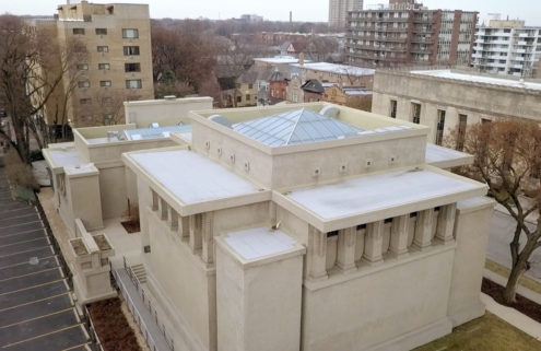 Weekend watch: Brad Pitt recounts the story of Unity Temple in this new Frank Lloyd Wright film